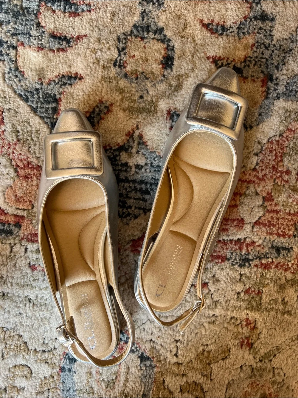Chinese Laundry sleek metallic